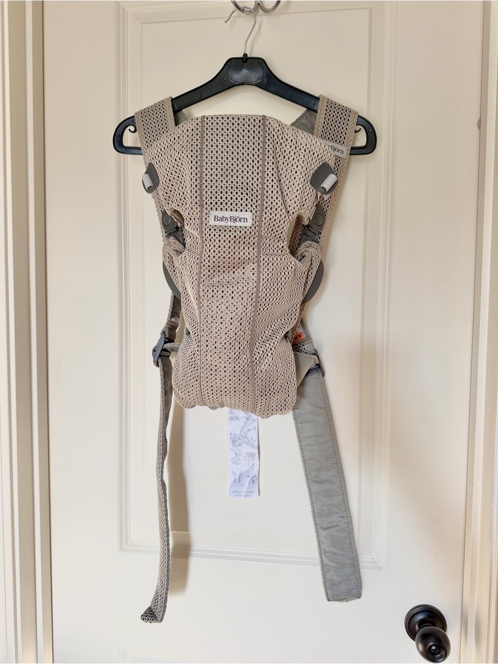 Beige Mesh Baby Bjorn